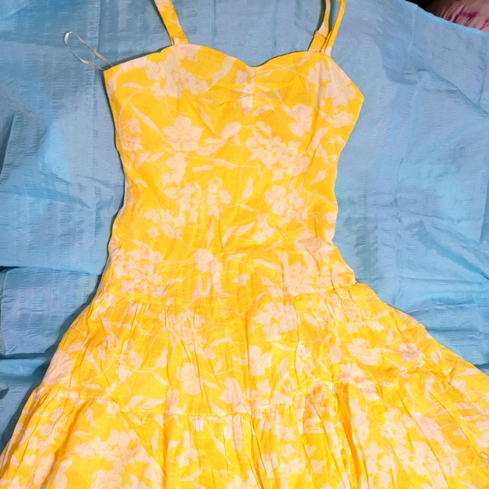 Beautiful yellow sundress